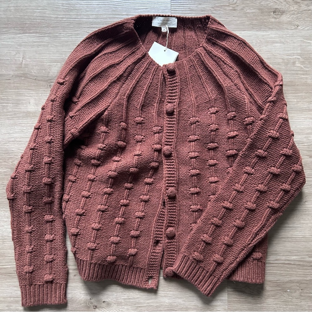 🇫🇷 Rare Sézane Elmut Sweater Cardigan - Picture 7 of 9